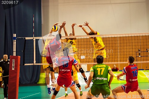 Image of The game of volleyball