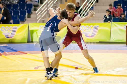 Image of Youth competitions on sporting wrestling