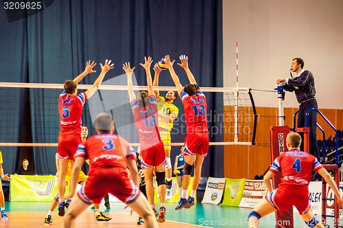 Image of The game of volleyball