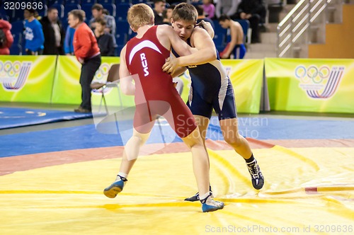 Image of Youth competitions on sporting wrestling