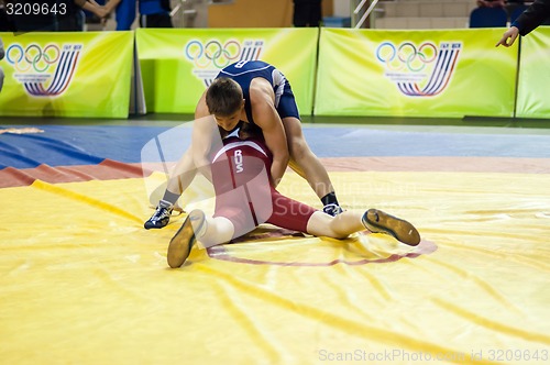 Image of Youth competitions on sporting wrestling