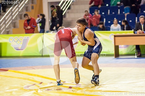 Image of Youth competitions on sporting wrestling