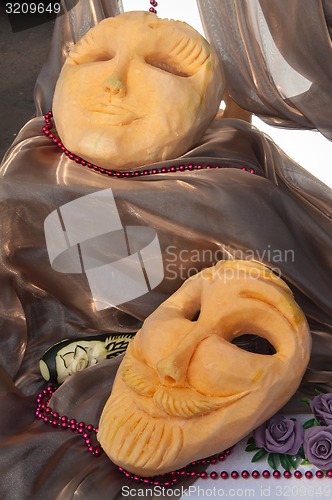 Image of Carving or decoration of vegetables