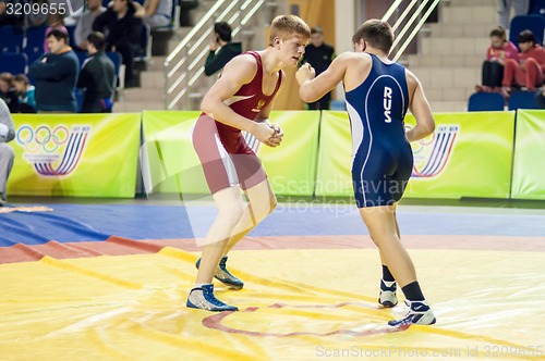 Image of Youth competitions on sporting wrestling