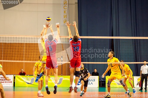 Image of The game of volleyball