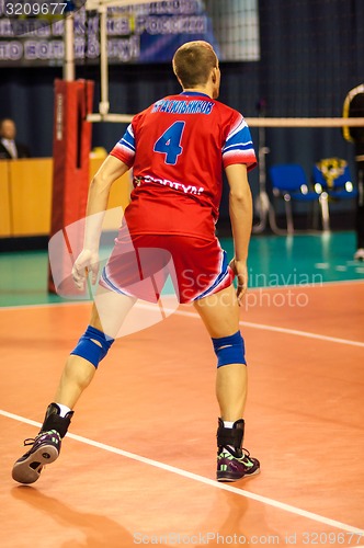 Image of The game of volleyball