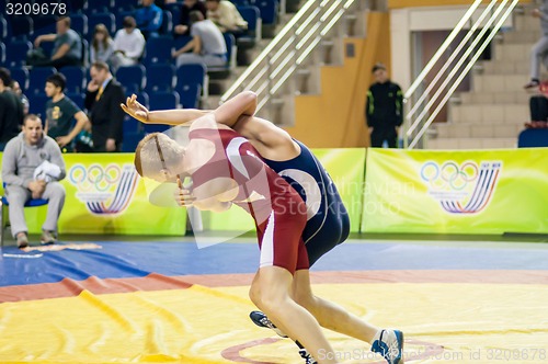 Image of Youth competitions on sporting wrestling