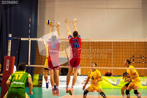 Image of The game of volleyball