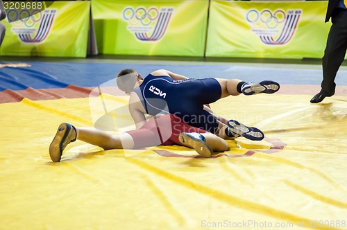 Image of Youth competitions on sporting wrestling