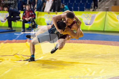 Image of Youth competitions on sporting wrestling