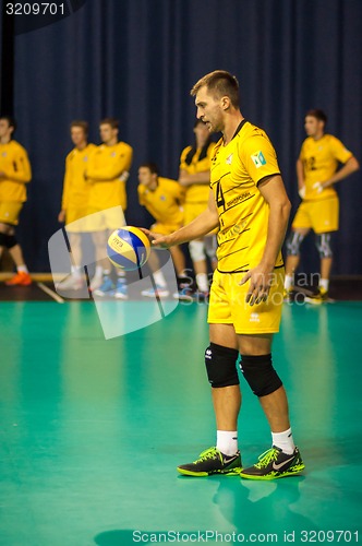 Image of The game of volleyball