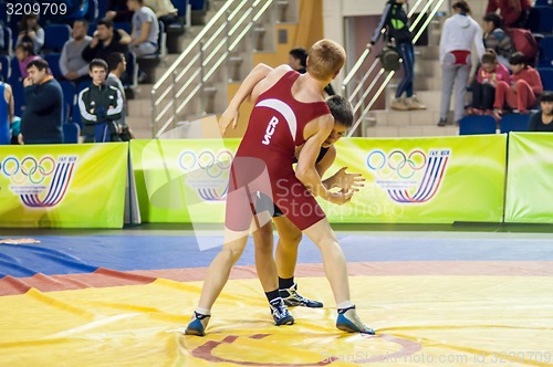 Image of Youth competitions on sporting wrestling