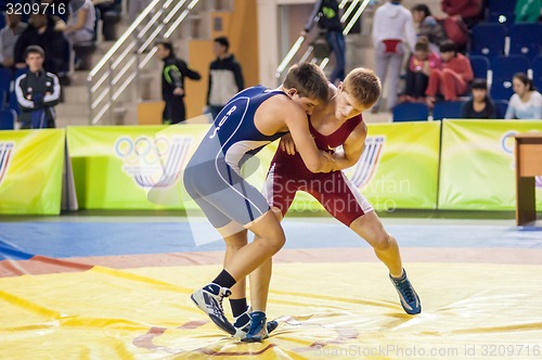 Image of Youth competitions on sporting wrestling