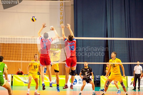 Image of The game of volleyball