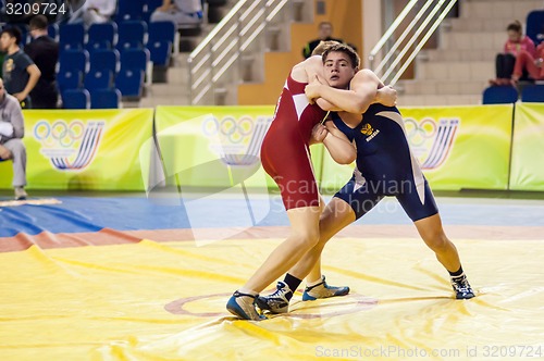Image of Youth competitions on sporting wrestling