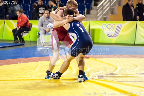 Image of Youth competitions on sporting wrestling