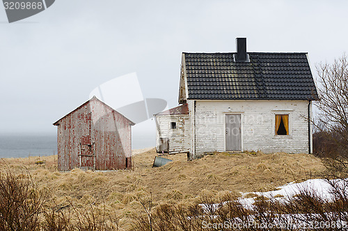 Image of Abandoned house in rural Norway