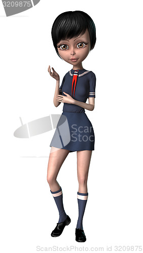 Image of Japanese Schoolgirl