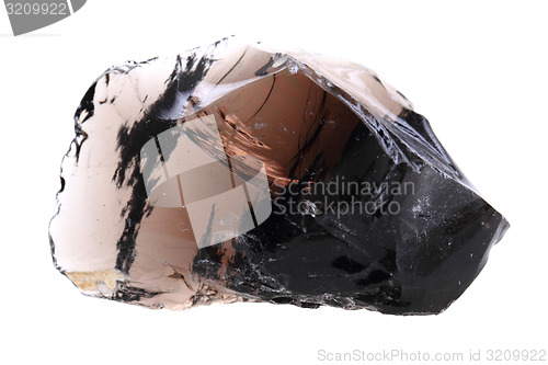 Image of obsidian isolated