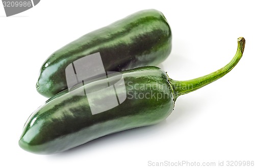 Image of two jalapeno peppers