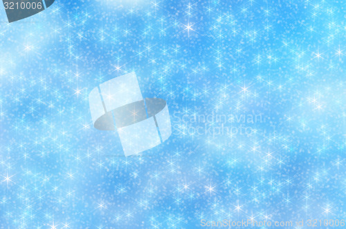 Image of Snow Stars Christmas Background 8