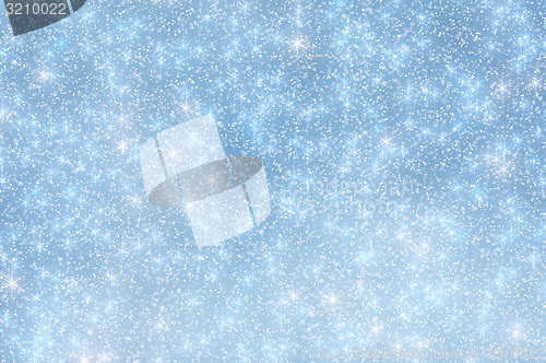 Image of Snow Stars Christmas Background 7