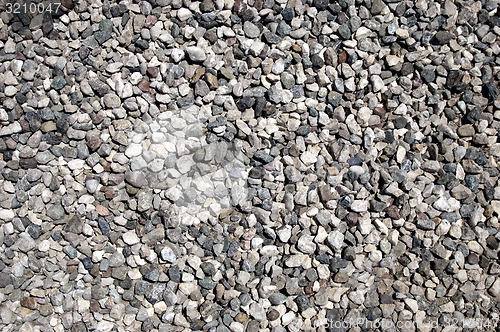 Image of Gravel Road Surfaces Texture Backgrounds