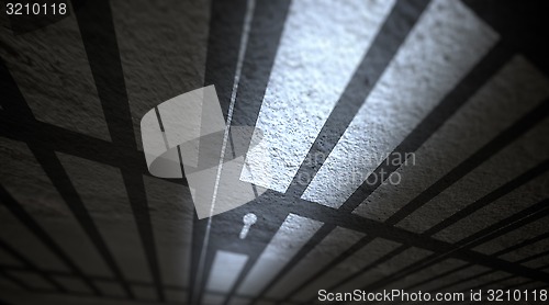 Image of Jail cells shadows