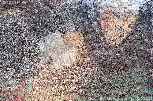 Image of Grunge Paper Background. Textured Designed abstract style