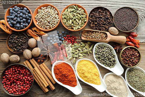 Image of Aromatic spices.