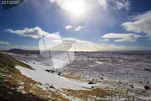 Image of Impressive volcanic landscape on the Snaefellsnes peninsula