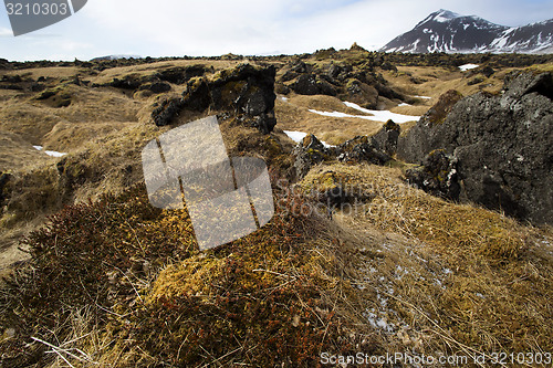 Image of Impressive volcanic landscape on the Snaefellsnes peninsula