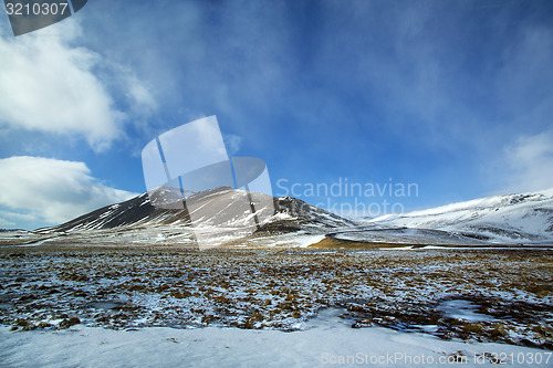 Image of Impressive volcanic landscape on the Snaefellsnes peninsula