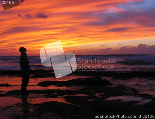 Image of Amazed by sunset