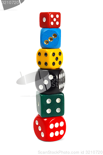 Image of Dice stack