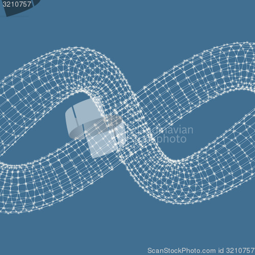 Image of Spiral. 3d vector illustration. 