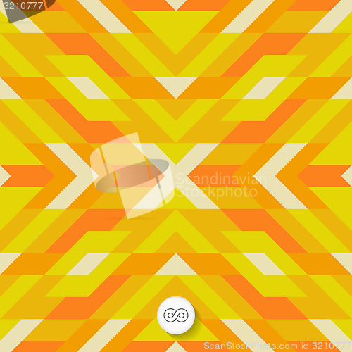 Image of Seamless mosaic pattern. Geometric background. 