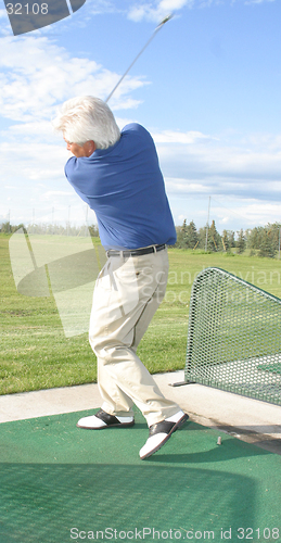 Image of golfer