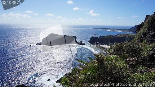 Image of Beautiful coastline