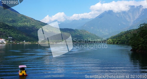 Image of Liyu Lake in Taiwan.
