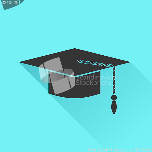 Image of Graduation Cap Icon 