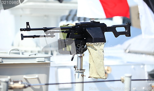 Image of kalashnikov heavy machine gun