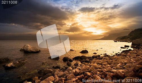 Image of Rocks by the sea