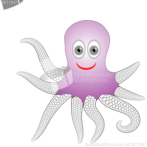 Image of Cheerful Octopus