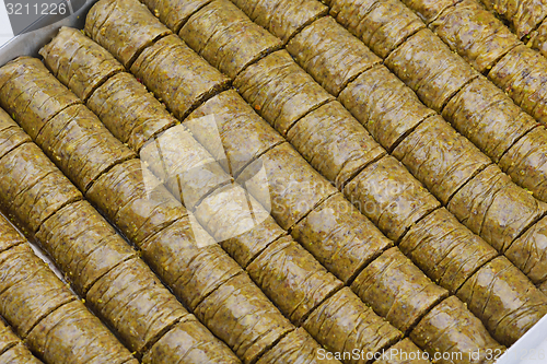 Image of turkish baklava dessert