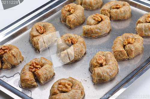 Image of turkish baklava dessert