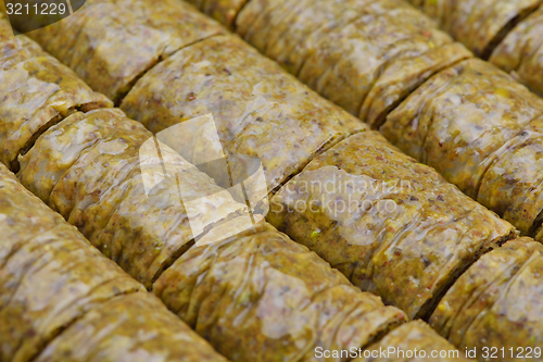 Image of turkish baklava dessert