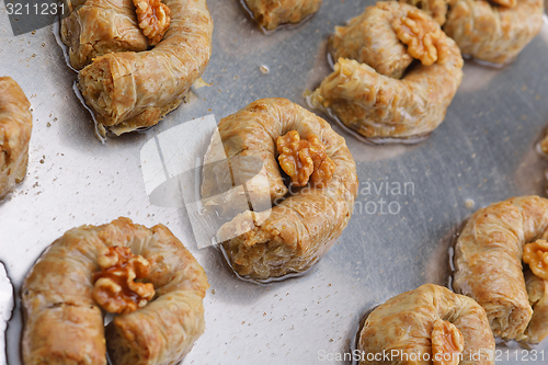 Image of turkish baklava dessert