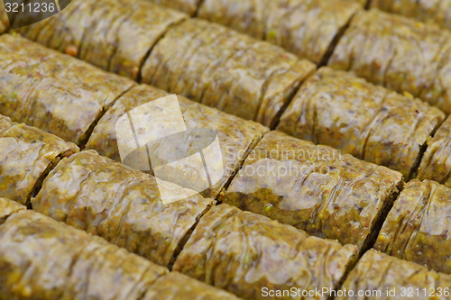 Image of turkish baklava dessert