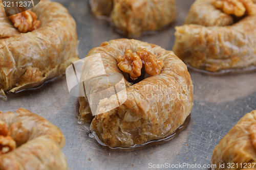 Image of turkish baklava dessert